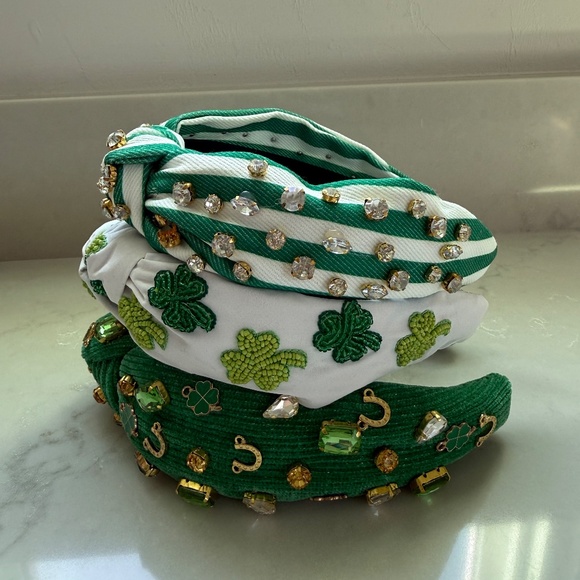 St. Patrick’s Day Headband Collection Set of 3 Twine & Love Boutique Fashion main image 4